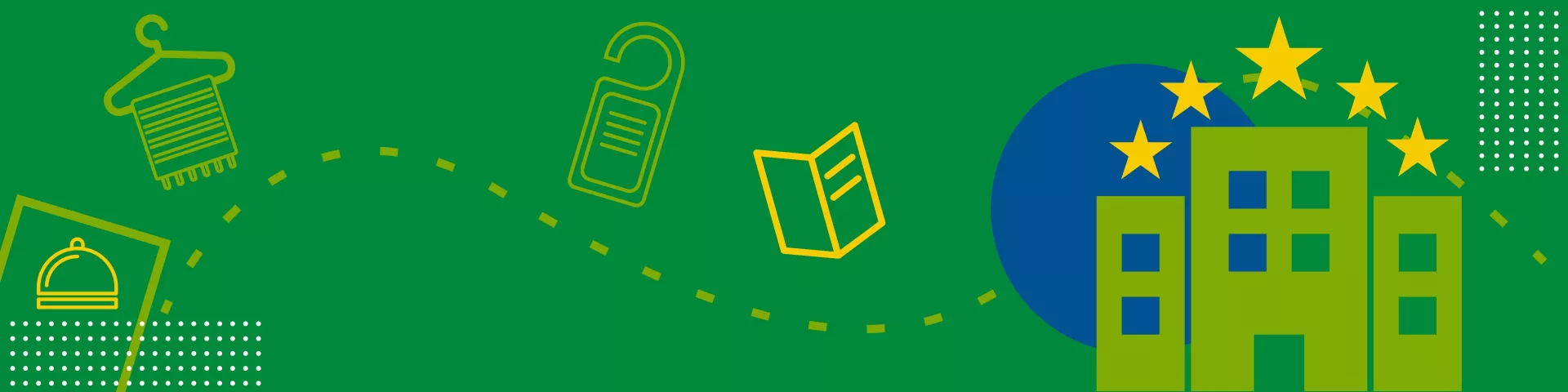 Take a green step banner