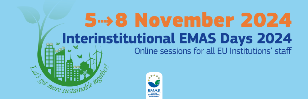 Banner Interinstitutional EMAS Days 2024