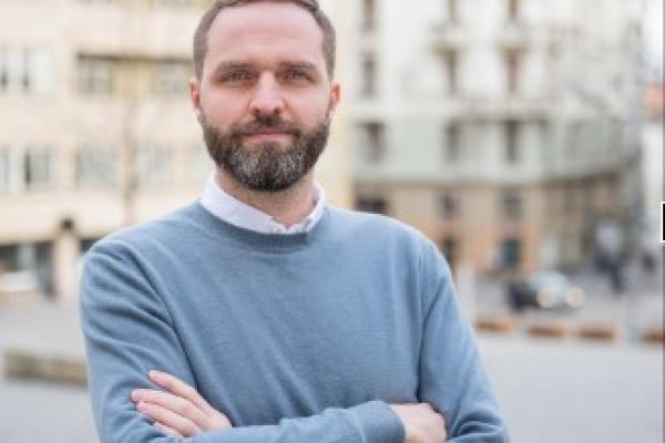 Photo of Lukáš Grůza, project manager of the Smart District Špitálka
